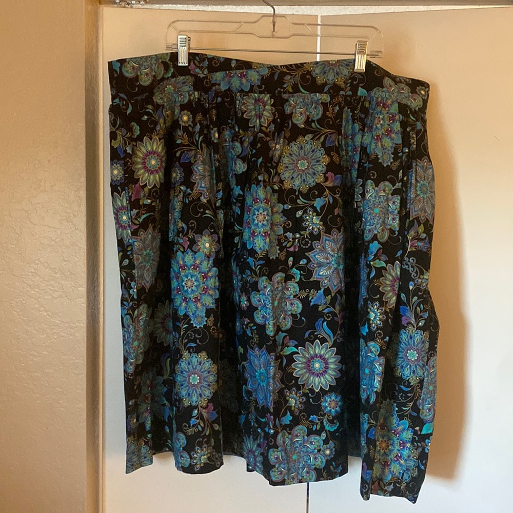 Modcloth 3x paisley skirt with pockets